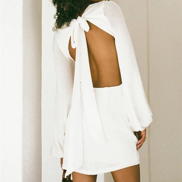 Sabo Skirt Verena Dress in White/Cream - Size S - NWT - Picture 2 of 6